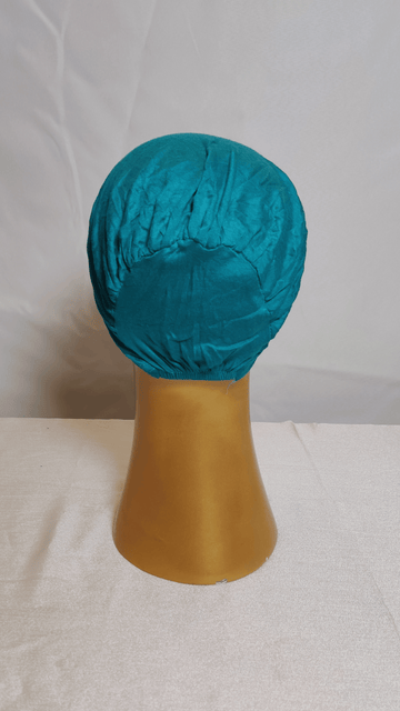 Plain Elastic Cap - Teal